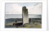 Druidical Stone at Strather near Barvas by William Daniell