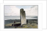 Druidical Stone at Strather near Barvas by William Daniell