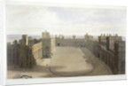 Looking onto the Quadrangle at Windsor by William Daniell