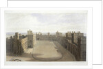 Looking onto the Quadrangle at Windsor by William Daniell