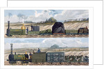 Trains on the Liverpool and Manchester Railway by SG Hughes