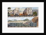Trains on the Liverpool and Manchester Railway by SG Hughes