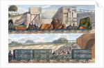 Trains on the Liverpool and Manchester Railway by SG Hughes
