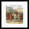 Edward the Martyr arriving at Corfe by James William Edmund Doyle