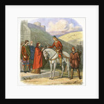 Edward the Martyr arriving at Corfe by James William Edmund Doyle