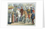 Charles VI of France and Henry V of England welcomed by the clergy by James William Edmund Doyle