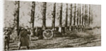 Filming the last shot fired before the Armistice by Anonymous