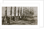 Filming the last shot fired before the Armistice by Anonymous