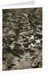 Italian dead at Cividale by Anonymous
