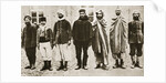 Captured French colonial soldiers in a German prison camp by Anonymous