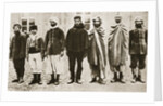 Captured French colonial soldiers in a German prison camp by Anonymous