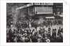 Reports of the sinking of the 'Titanic' arrive in New York by Anonymous