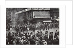 Reports of the sinking of the 'Titanic' arrive in New York by Anonymous