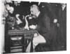 Alexander Graham Bell makes the first telephone call between New York and Chicago by Anonymous