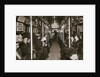 Hudson River subway train by Edwin Levick