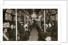 Hudson River subway train by Edwin Levick