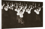 YWCA members exercising by Anonymous