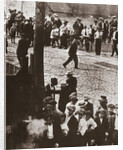Riot during a strike by Standard Oil workers by Anonymous