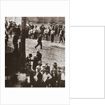 Riot during a strike by Standard Oil workers by Anonymous