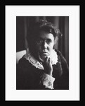 Emma Goldman, Russian-born American anarchist and agitator by Anonymous