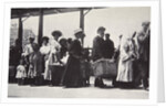 Immigrants arriving at Ellis Island by Anonymous