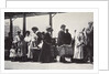 Immigrants arriving at Ellis Island by Anonymous
