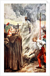 The burning of John Huss by Arthur C. Michael