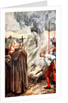 The burning of John Huss by Arthur C. Michael