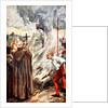 The burning of John Huss by Arthur C. Michael