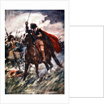 Albrecht von Wallenstein at the Battle of Lutzen by Arthur C. Michael