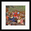 Painting eggs by Fritz Kock-Gotha
