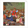 Painting eggs by Fritz Kock-Gotha
