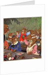 Painting eggs by Fritz Kock-Gotha