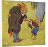 Naughty schoolboy by Fritz Kock-Gotha