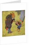 Naughty schoolboy by Fritz Kock-Gotha
