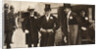 Winston Churchill arriving at the doors of St Margaret's, Westminster, on his wedding day by Anonymous