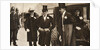 Winston Churchill arriving at the doors of St Margaret's, Westminster, on his wedding day by Anonymous