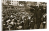Keir Hardie speaking at a peace rally in Trafalgar Square by S and G