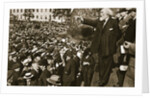 Keir Hardie speaking at a peace rally in Trafalgar Square by S and G