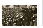 Keir Hardie speaking at a peace rally in Trafalgar Square by S and G