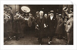 Ramsay MacDonald in New York being escorted by Grover Whalen by S and G