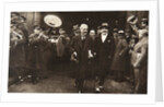 Ramsay MacDonald in New York being escorted by Grover Whalen by S and G