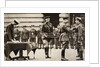 King George V awarding the Victoria Cross to Private Wilfred Edwards by Anonymous