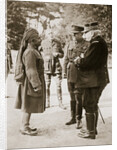 General Sir Douglas Haig introducing General Joffre to Lieutenant-General Sir Pertab Singh by Anonymous