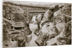 A view of a  British trench by Anonymous