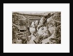 A view of a  British trench by Anonymous