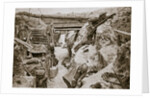 A view of a  British trench by Anonymous