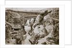 A view of a  British trench by Anonymous