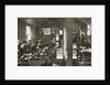 Interior of a signal exchange during the Battle of the Somme by Anonymous