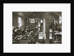 Interior of a signal exchange during the Battle of the Somme by Anonymous